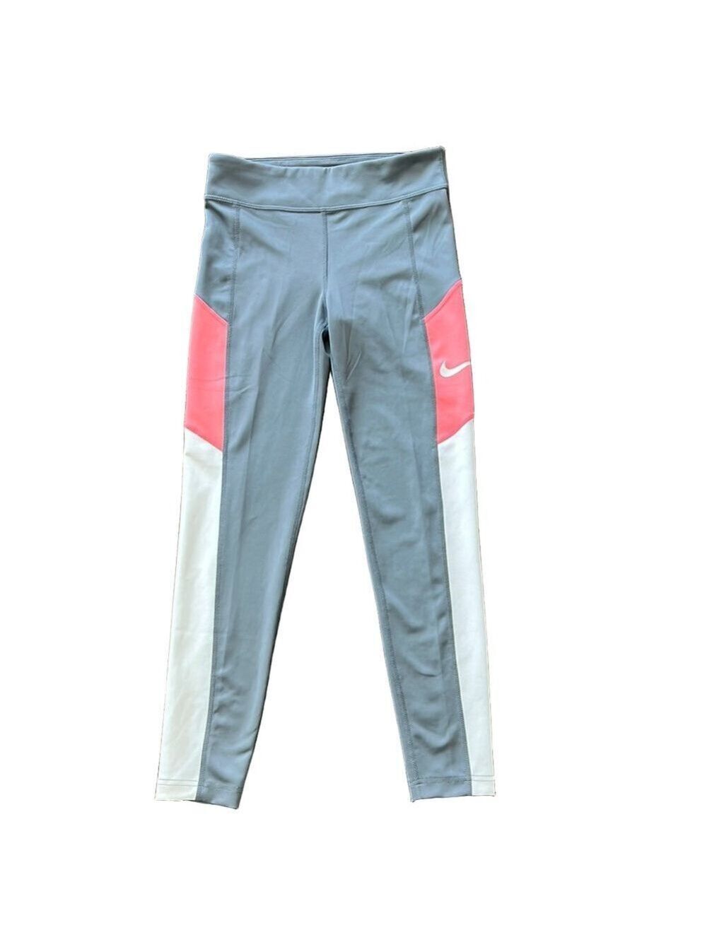 Nike Girl Athletic Leggings Pants Girl Workout Pants Nike Logo Size Medium